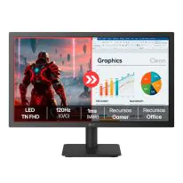 Monitor LG 22U403A-B 22&rdquo; FHD 1ms 120Hz Flicker Safe HDMI Dynamic Action Sync - 22U403A-B.AWZM
