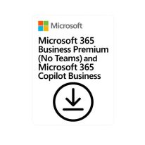 Microsoft 365 Business Premium No Teams e 365 Copilot Business 1 Ano CSP - CFQ7TTC0LCHC-01R