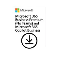 Microsoft 365 Business Premium No Teams e 365 Copilot Business 1 Ano CSP - CFQ7TTC0LCHC-01R