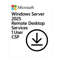 Windows Server 2025 Microsoft Remote Desktop Services 1 Usuário CAL Perpétuo CSP - DG7GMGF0PWHB-004
