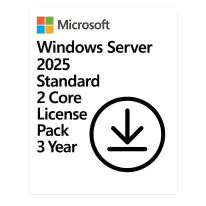 Windows Server Microsoft 2025 Standard 2 Core License Pack 3 Ano CSP - DG7GMGF0PWHC-001
