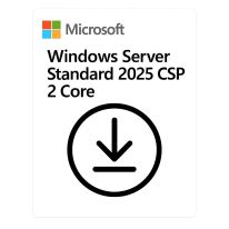 Windows Server Standard 2025 Microsoft 2 Core Perpétuo CSP - DG7GMGF0PWHC-006