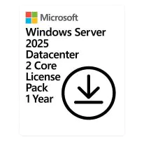 Windows Server 2025 Microsoft Datacenter 2 Core License Pack 1 Ano CSP - DG7GMGF0PWHD-002