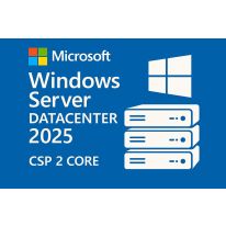 Windows Server 2025 Microsoft Datacenter 2 Core Perpétuo CSP - DG7GMGF0PWHD-004
