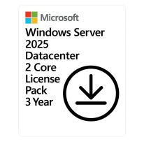 Windows Server 25 Datacenter 2C LicensePack 3Y Microsoft CSP