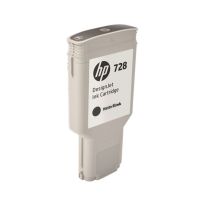 Cartucho de Tinta HP 728 Preto Fosco PLUK 300 ml - F9J68A