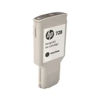Cartucho de Tinta HP 728 Preto Fosco PLUK 300 ml - F9J68A