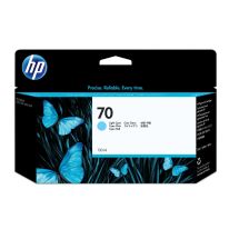 Cartucho de Tinta HP 70 Ciano Claro PLUK 130 ml C9390A