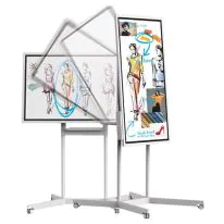 Monitor Touch 55" Flip Interativo, Com Pedestal, WMB55 e STN LH55WMBWBGCXZA 1